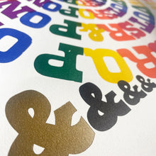 Load image into Gallery viewer, Collideascope - Aldine Wood Type Specimen