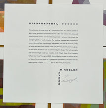 Load image into Gallery viewer, 0 to 9 Print Portfolio