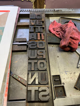 Load image into Gallery viewer, Soup - Concrete Poetry Print