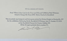 Load image into Gallery viewer, Whitman/Burchfield Broadsides