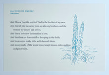 Load image into Gallery viewer, Whitman/Burchfield Broadsides