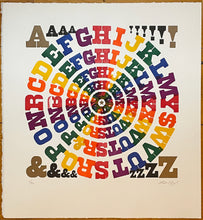 Load image into Gallery viewer, Collideascope - Aldine Wood Type Specimen