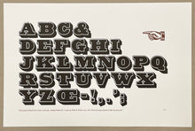 Load image into Gallery viewer, Antique Shaded No. 2 Wood Type Specimen