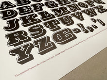 Load image into Gallery viewer, Antique Shaded No. 2 Wood Type Specimen