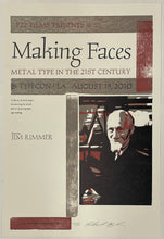 Load image into Gallery viewer, Making Faces Poster series