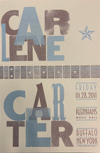 Load image into Gallery viewer, Carlene Carter Gig Poster