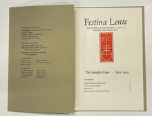 Load image into Gallery viewer, Festina Lente Journal