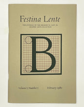 Load image into Gallery viewer, Festina Lente Journal