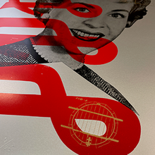 Load image into Gallery viewer, Six Red Ampersands