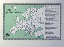 Load image into Gallery viewer, The 50 States of Europe