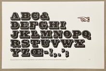 Load image into Gallery viewer, Antique Shaded No. 2 Wood Type Specimen

